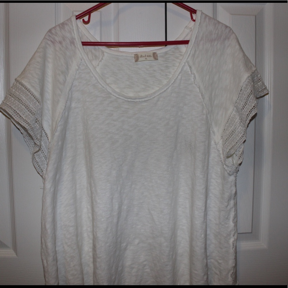 Plain White Blouse from Altar’d State